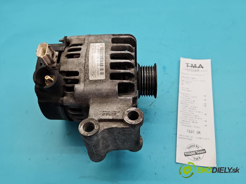 Ford C-Max I 2003-2010 1.6 16V (HXDA): 116 HP manual 85 kW 1596 cm3 5- Alternator 1022118354 (Alternátor)