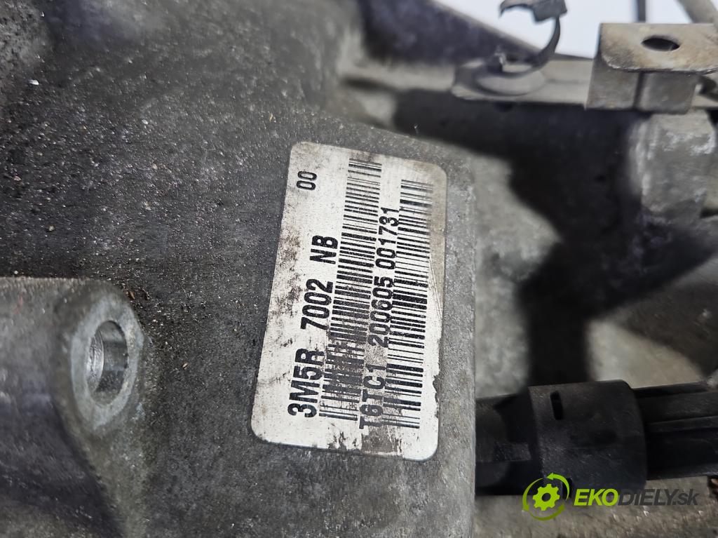 Ford C-Max I 2003-2010 1.6 16V (HXDA): 116 HP manual 85 kW 1596 cm3 5- prevodovka stupeň,rýchlosť manual 3M5R 7002 NB