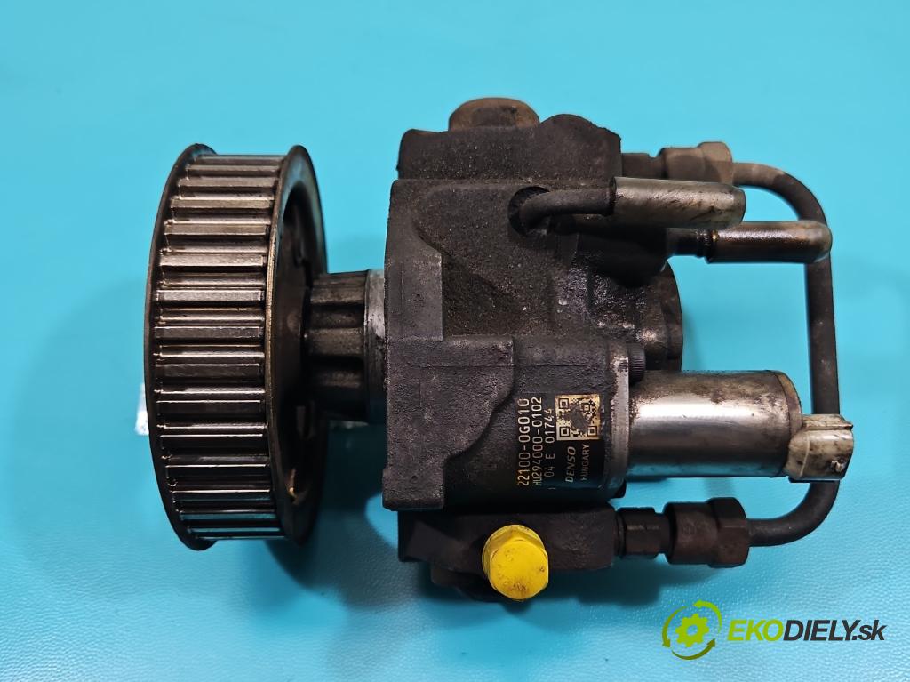 Toyota Avensis II T25 2003-2008 2.0 D4D 116 HP manual 85 kW 1995 cm3 5- čerpadlo vstrekovacia 22100-0G010 (Vstrekovacie čerpadlo)