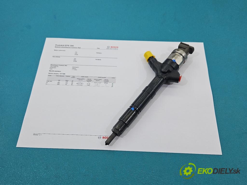 Toyota Avensis II T25 2003-2008 2.0 D4D 116 hp manual 85 kW 1995 cm3 5- vstřikovač 23670-0G010 (Vstřikovač paliva)