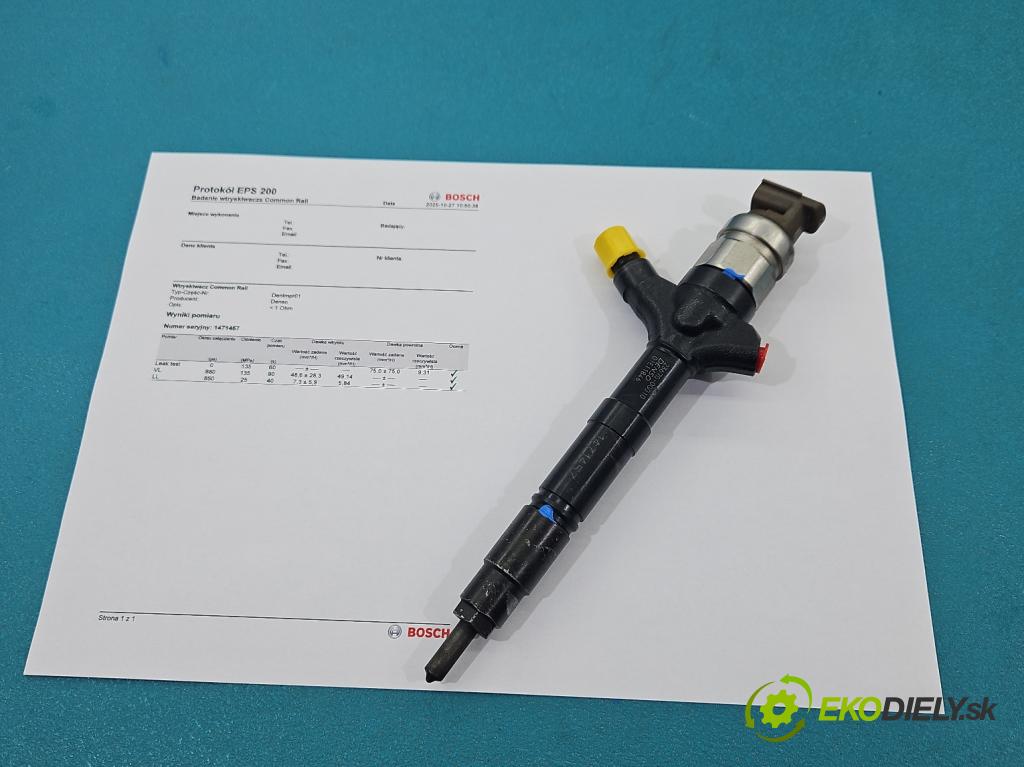 Toyota Avensis II T25 2003-2008 2.0 D4D 116 hp manual 85 kW 1995 cm3 5- vstřikovač 23670-0G010 (Vstřikovač paliva)