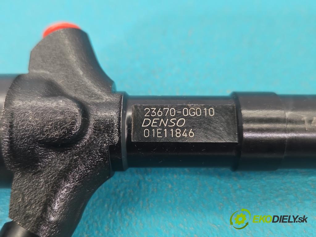 Toyota Avensis II T25 2003-2008 2.0 D4D 116 HP manual 85 kW 1995 cm3 5- vstrek 23670-0G010 (Vstrekovač paliva)