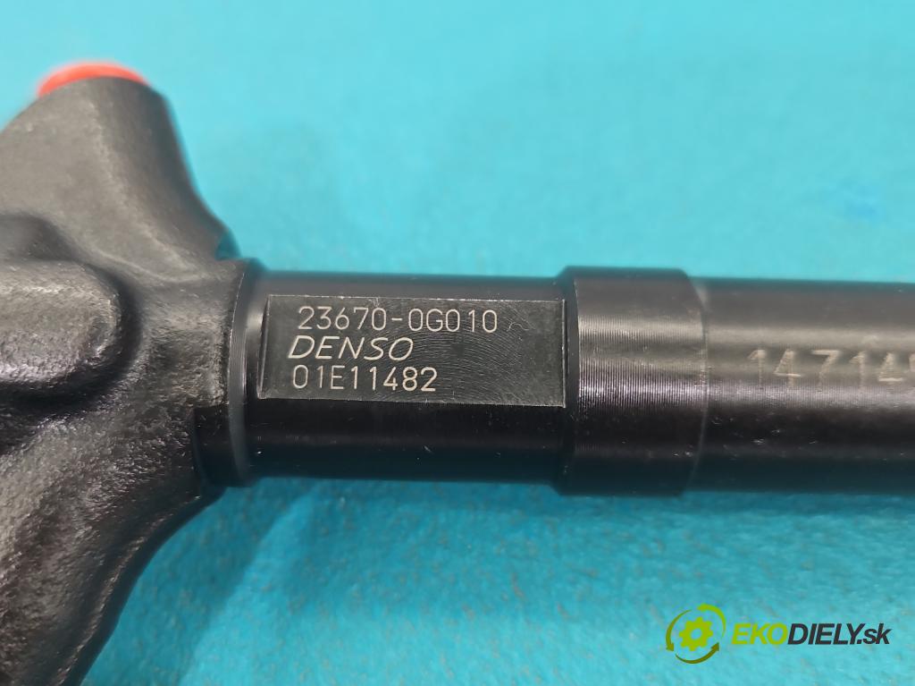 Toyota Avensis II T25 2003-2008 2.0 D4D 116 HP manual 85 kW 1995 cm3 5- vstrek 23670-0G010 (Vstrekovač paliva)