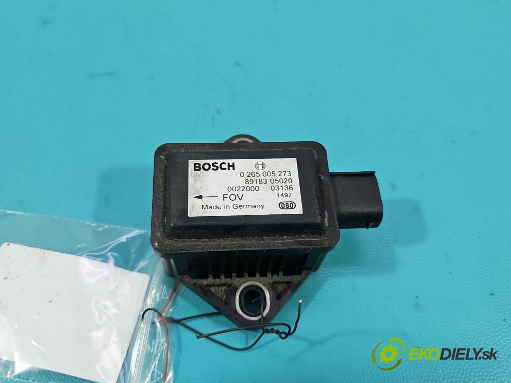 Toyota Avensis II T25 2003-2008 2.0 D4D 116 hp manual 85 kW 1995 cm3 5- snímač ESP 0265005273