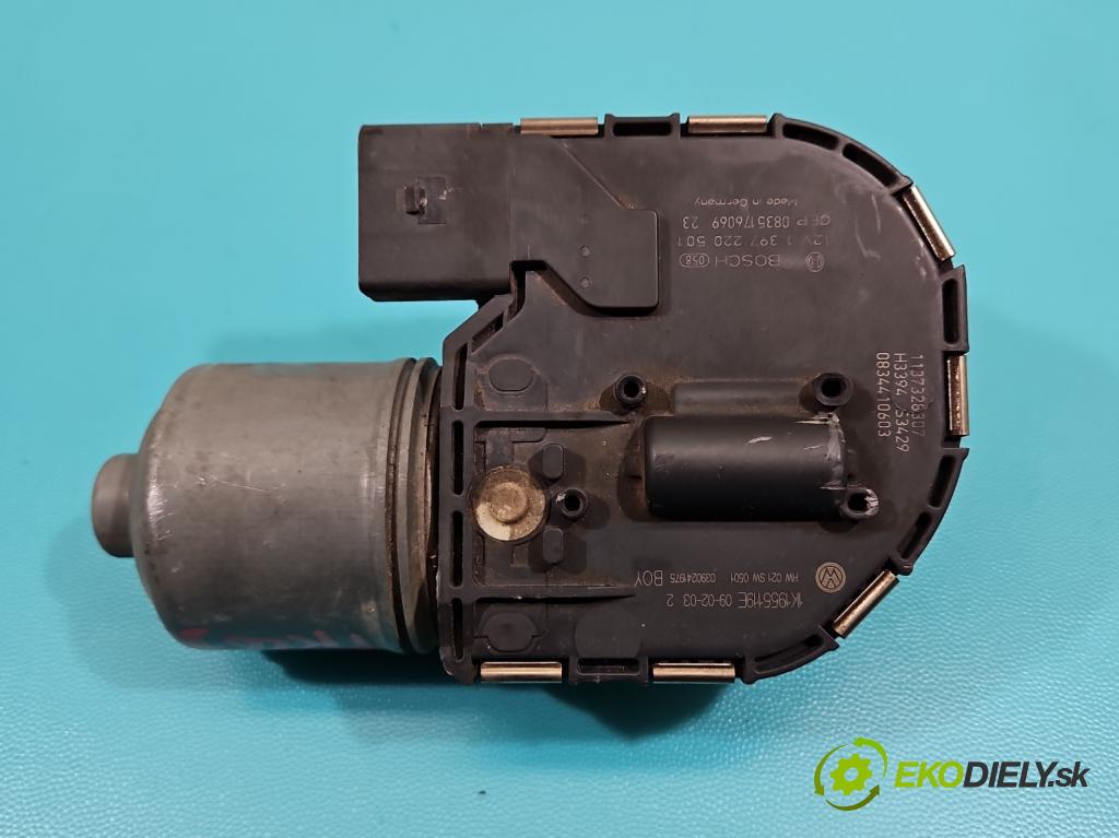 Vw Golf VI 2008-2013 1.4 TSI 122 hp manual 90 kW 1390 cm3 5- motor stěračů přední 1397220501
