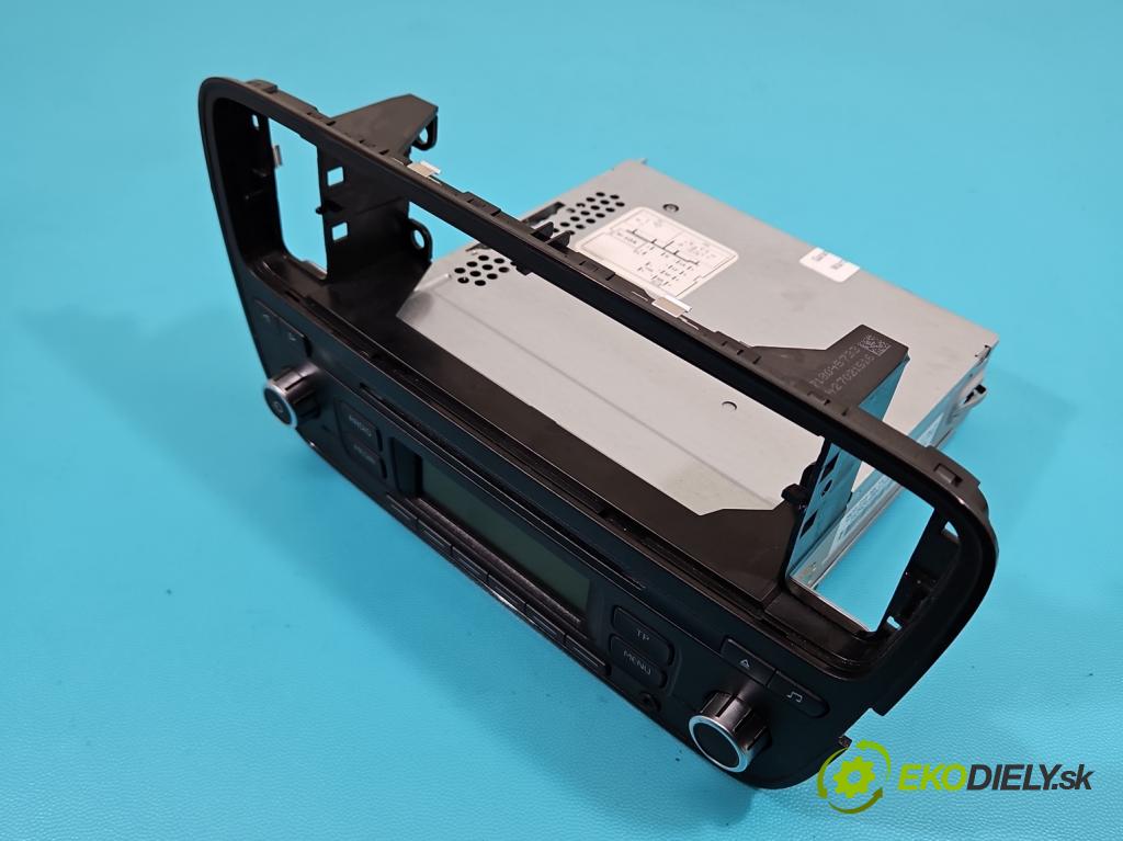 Skoda Citigo 2011-2019 1.0 MPI 75 HP manual 55 kW 999 cm3 3- Radio originál 1ST035156B