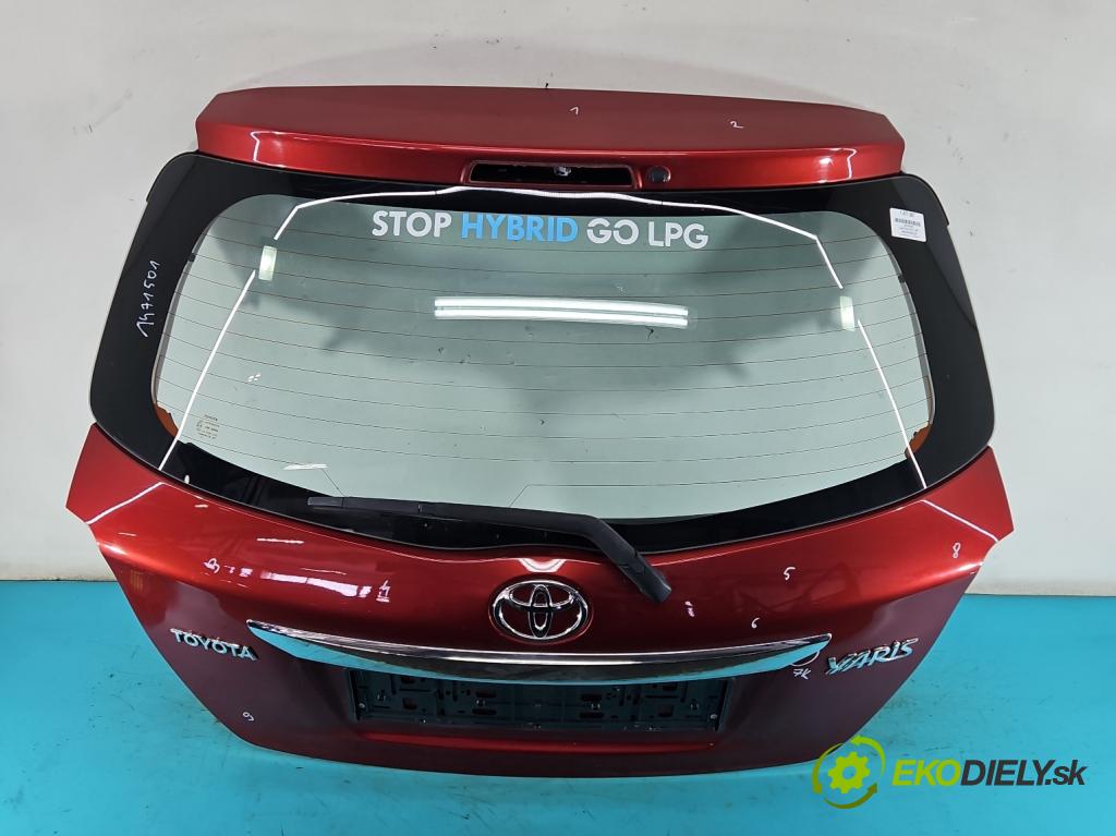 Toyota Yaris III 2011-2020 1.3 vvti 99 hp manual 73 kW 1329 cm3 5- zadní kufrové dveře  (Zadní kapota (kufr))
