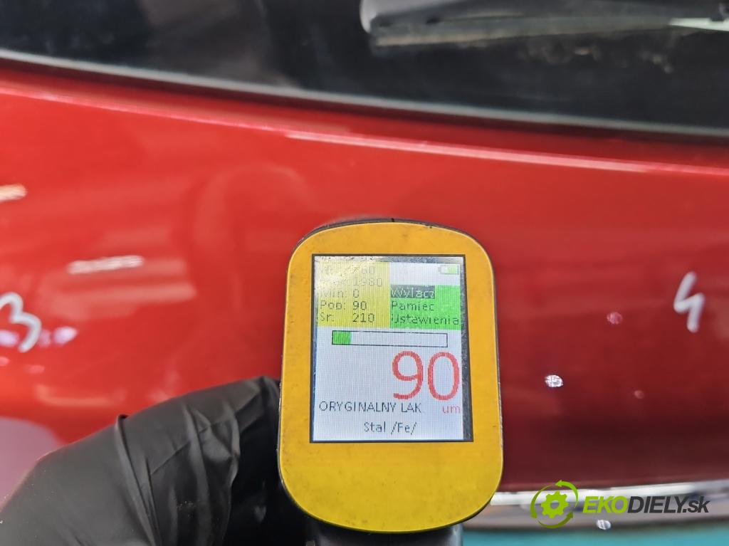 Toyota Yaris III 2011-2020 1.3 vvti 99 hp manual 73 kW 1329 cm3 5- zadní kufrové dveře  (Zadní kapota (kufr))