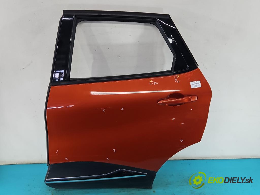Renault Captur I 2013-2019 0.9 Tce 90 hp manual 66 kW 898 cm3 5- dveře zadní levé  (Klika dveří ostatní)