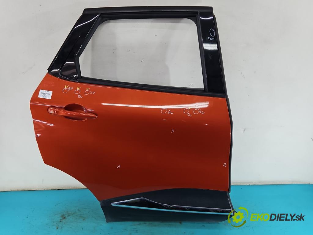 Renault Captur I 2013-2019 0.9 Tce 90 hp manual 66 kW 898 cm3 5- dveře zadní pravé  (Klika dveří ostatní)