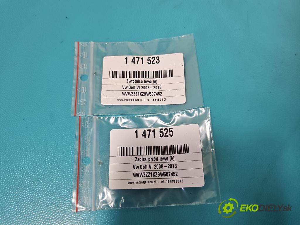 Vw Golf VI 2008-2013 1.4 TSI 122 hp manual 90 kW 1390 cm3 5- náboj levé  (Náboje)