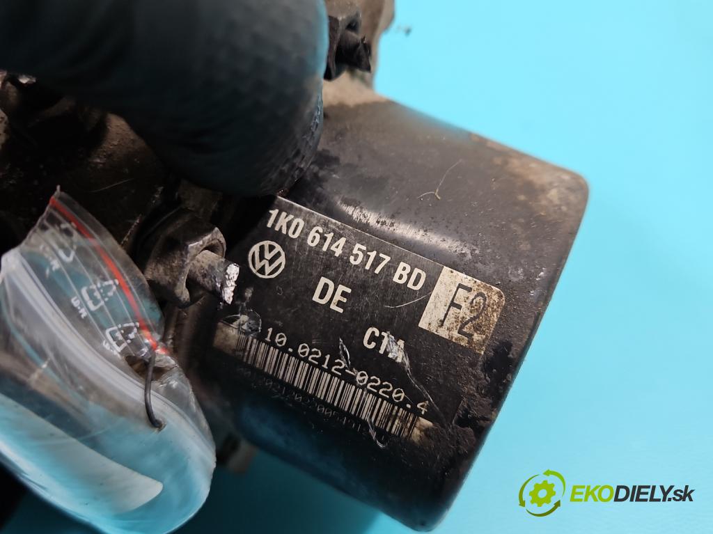 Vw Golf VI 2008-2013 1.4 TSI 122 HP manual 90 kW 1390 cm3 5- čerpadlo abs 1K0614517BD (Pumpa ABS)