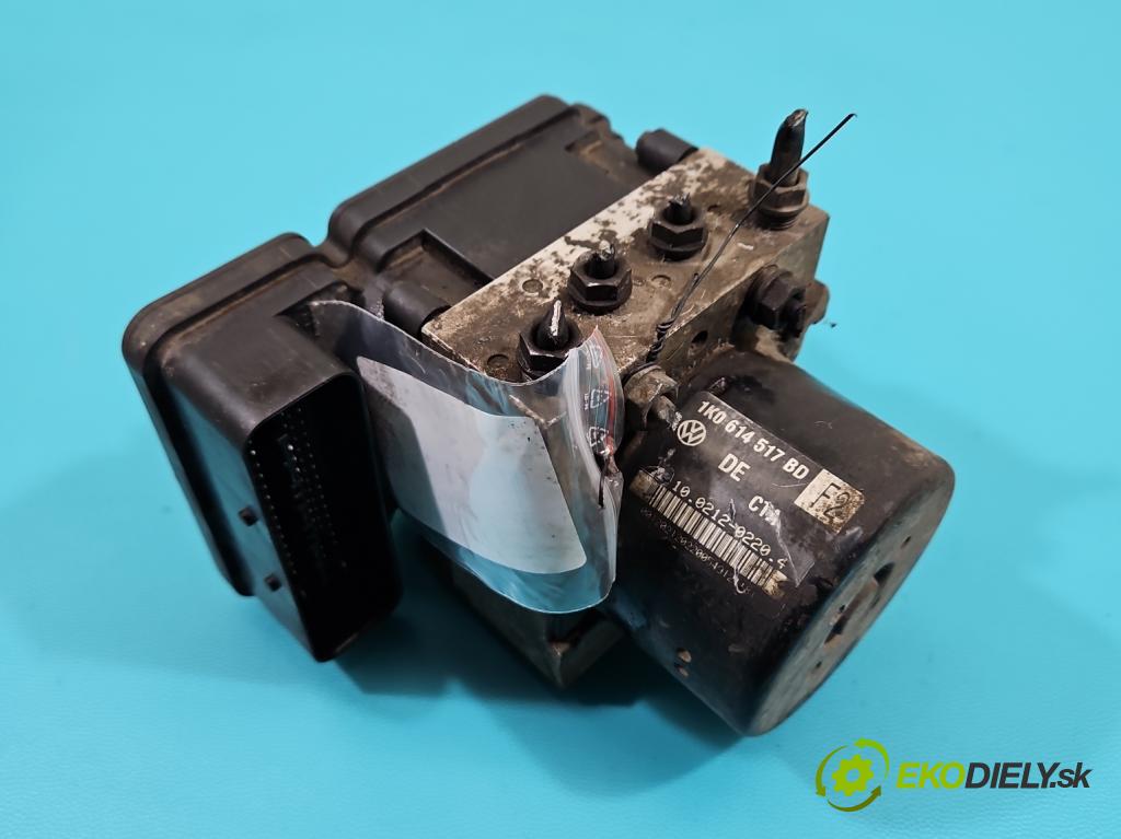 Vw Golf VI 2008-2013 1.4 TSI 122 HP manual 90 kW 1390 cm3 5- čerpadlo abs 1K0614517BD (Pumpa ABS)