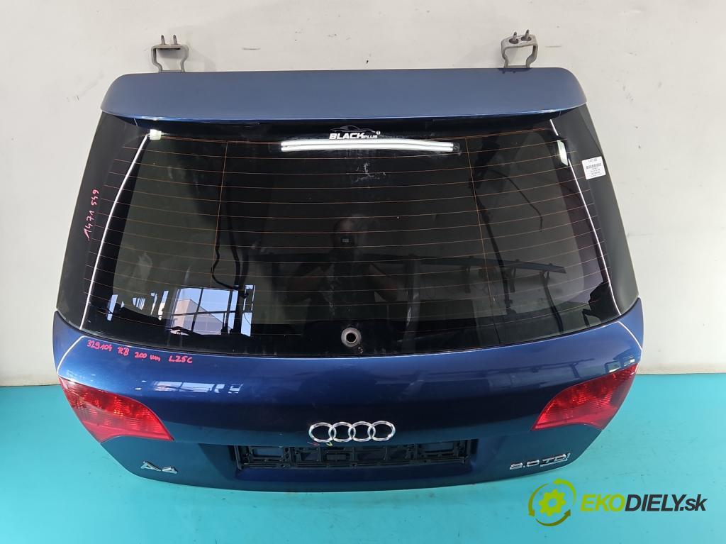 Audi A4 B7 2004-2008 2.0 tdi 170 hp manual 125 kW 1968 cm3 5- zadní kufrové dveře  (Zadní kapota (kufr))