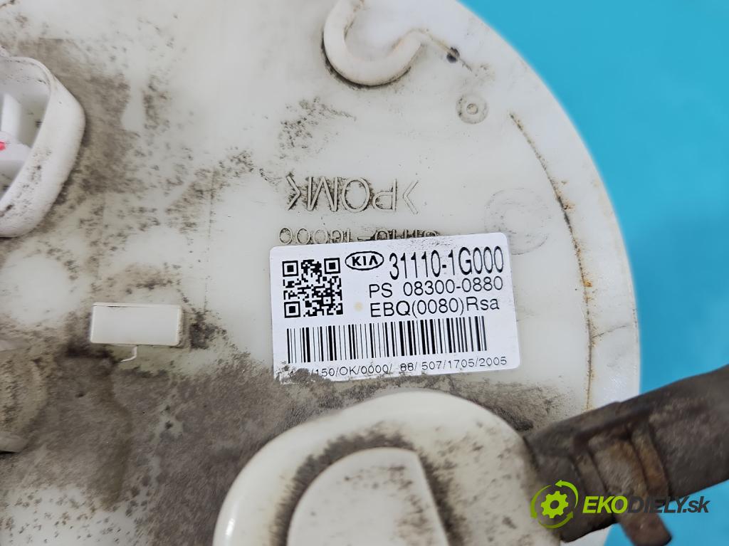Kia Rio II 2005-2011 1.4 16V 75 hp manual 55 kW 1399 cm3 5- čerpadlo paliva 31110-1G000