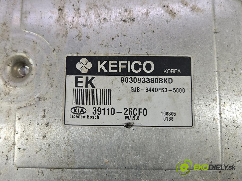 Kia Rio II 2005-2011 1.4 16V 75 HP manual 55 kW 1399 cm3 5- riadiaca jednotka motora 39110-26CF0