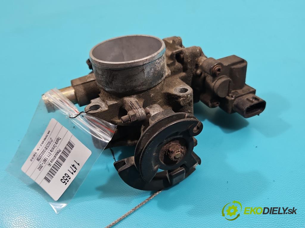 Toyota Corolla E11 1997-2002 1.4 vvti 97KM manual 71 kW 1398 cm3 3- klapka 2270-22050 (Škrtiaca klapka)
