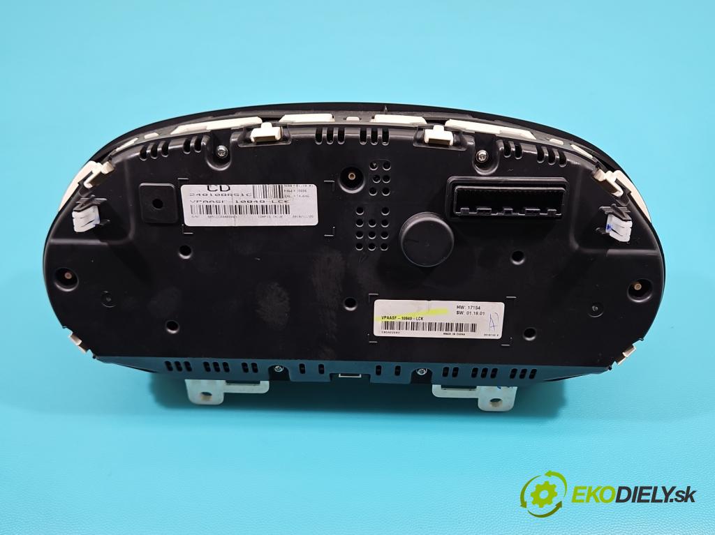 Nissan Qashqai I J10 2006-2013 2.0 dci 150 HP manual 110 kW 1995 cm3 5- prístrojovka/ budíky VPAASF-10849-LCK (Prístrojová doska)