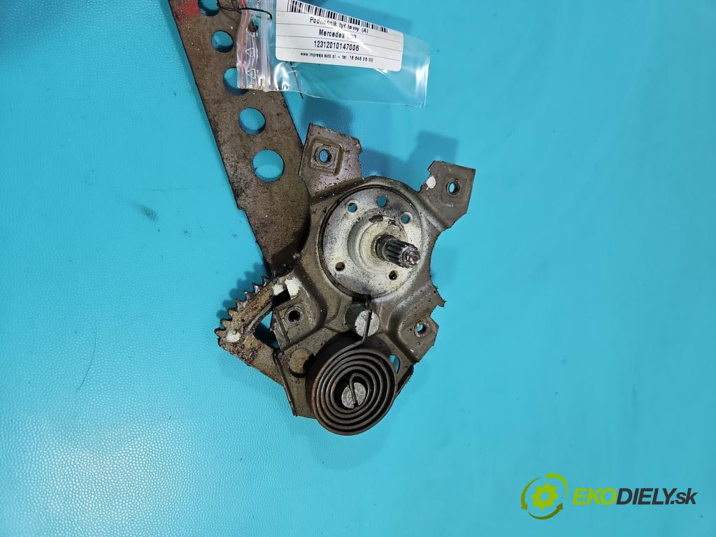 Mercedes 123 2.0d 60 hp manual 44 kW 1988 cm3 4- mechanismus stahování zadní levý 1237301146