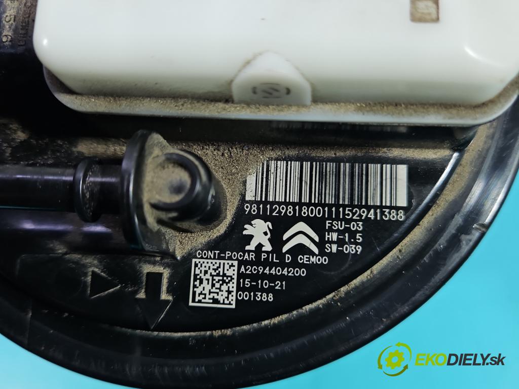 Citroen C4 II 2010-2017 1.6 hdi 120 hp automatic 88 kW 1560 cm3 5- čerpadlo paliva A2C94404200