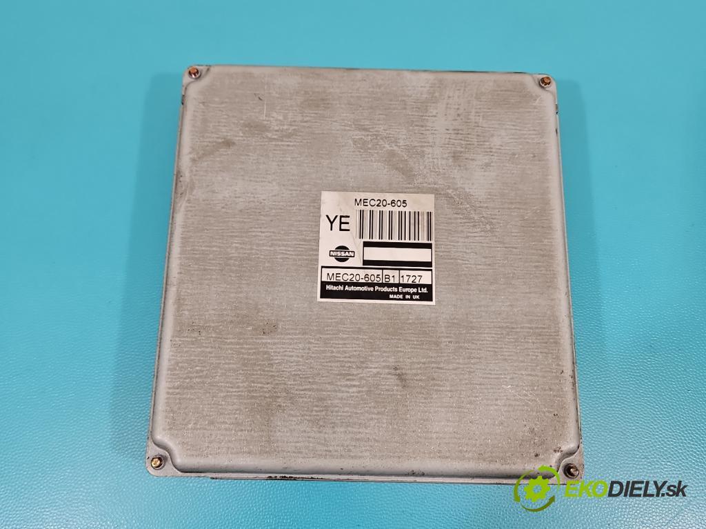Nissan Almera N16 2000-2006 1.5 16V 90 HP manual 66 kW 1498 cm3 4- riadiaca jednotka motora MEC20-605
