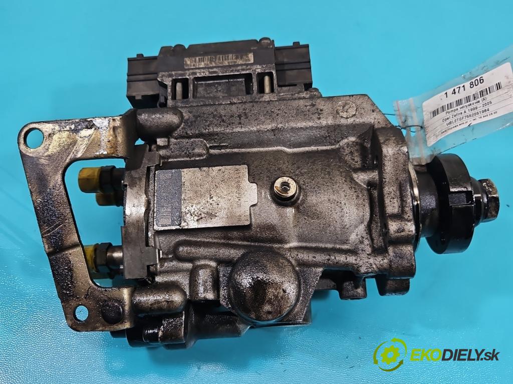 Opel Zafira A 1999-2005 2.0 dti 101 HP manual 74 kW 1995 cm3 5- čerpadlo vstrekovacia 0470504227 (Vstrekovacie čerpadlo)