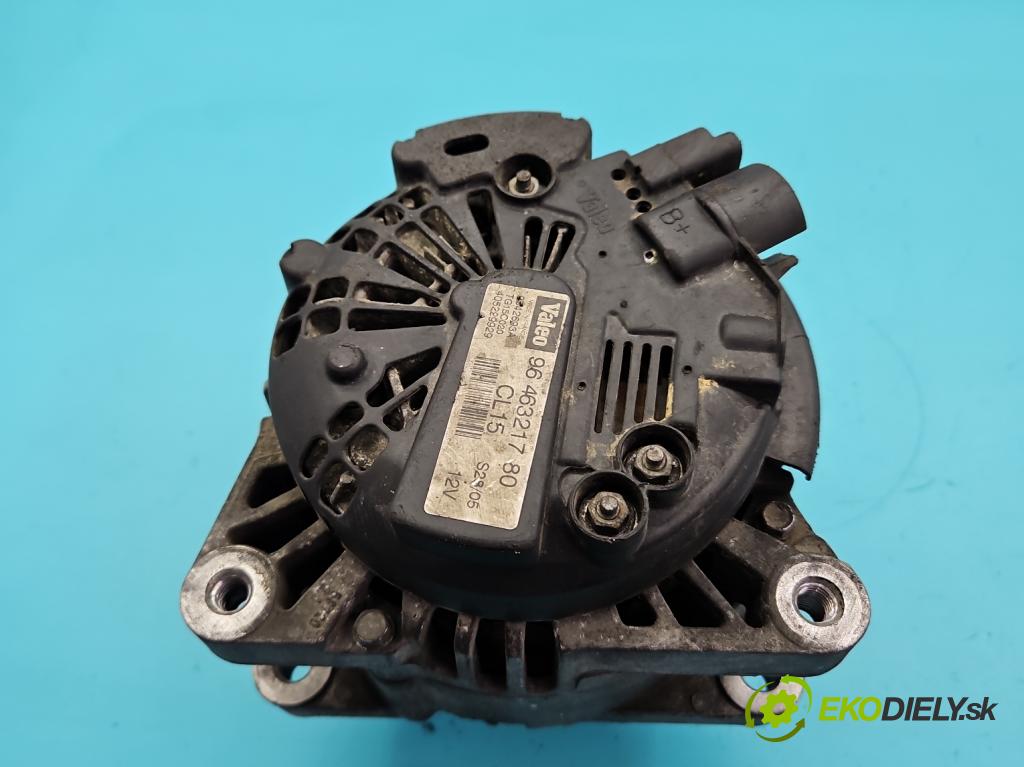 Citroen C8 2002-2014 2.0 hdi 109 HP manual 80 kW 1997 cm3 5- Alternator 9646321780 (Alternátor)