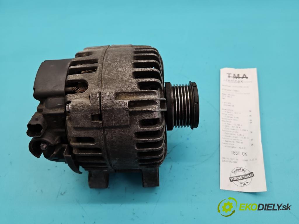 Citroen C8 2002-2014 2.0 hdi 109 HP manual 80 kW 1997 cm3 5- Alternator 9646321780 (Alternátor)