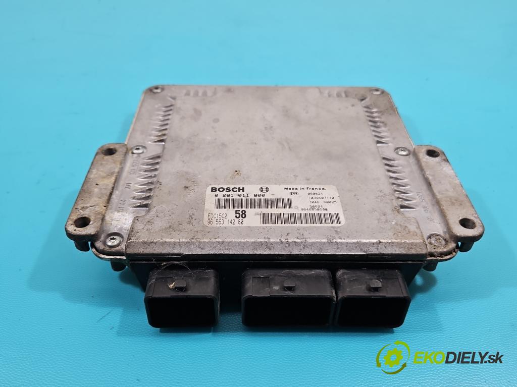 Citroen C8 2002-2014 2.0 hdi 109 HP manual 80 kW 1997 cm3 5- riadiaca jednotka motora 0281011800