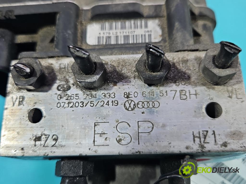 Audi A4 B7 2004-2008 2.0 tdi 170 HP manual 125 kW 1968 cm3 5- čerpadlo abs 0265234333 (Pumpa ABS)