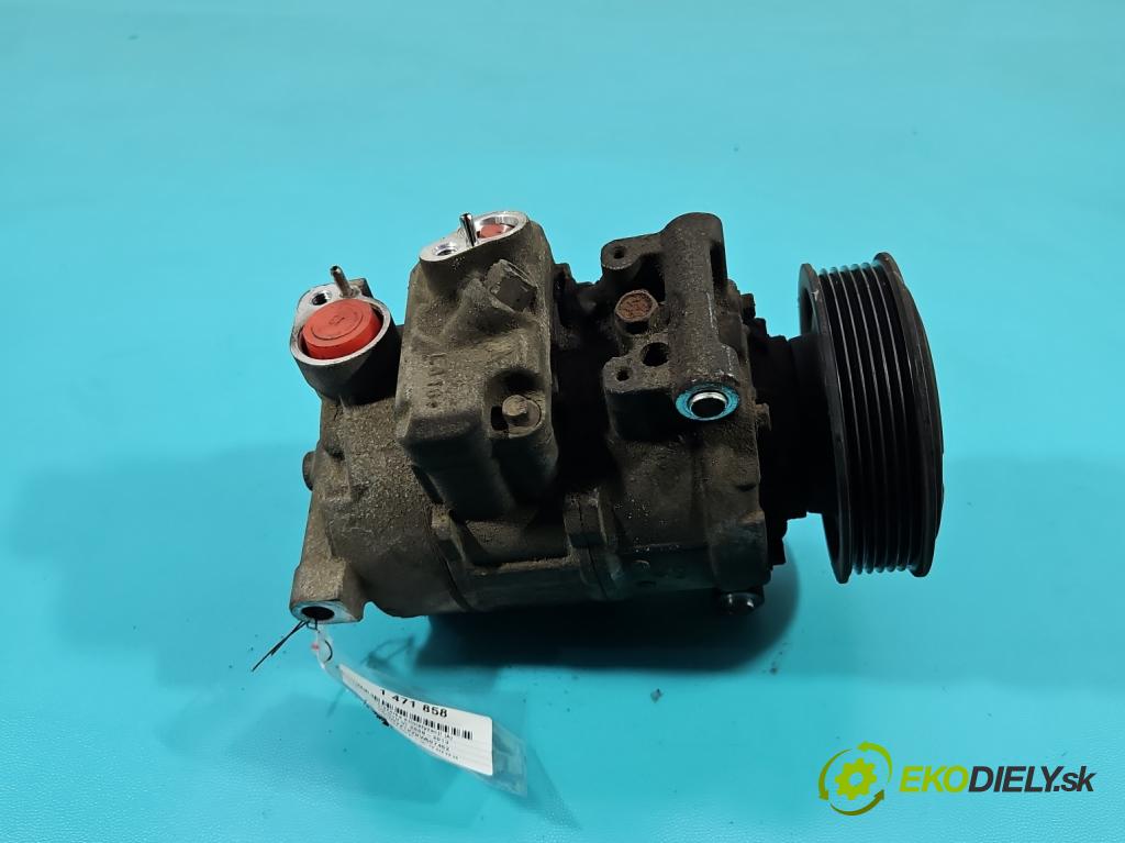 Vw Golf VI 2008-2013 1.4 TSI 122 HP manual 90 kW 1390 cm3 5- Kompresor: klimatizácie 1K0820859T (Kompresor klimatizácie)