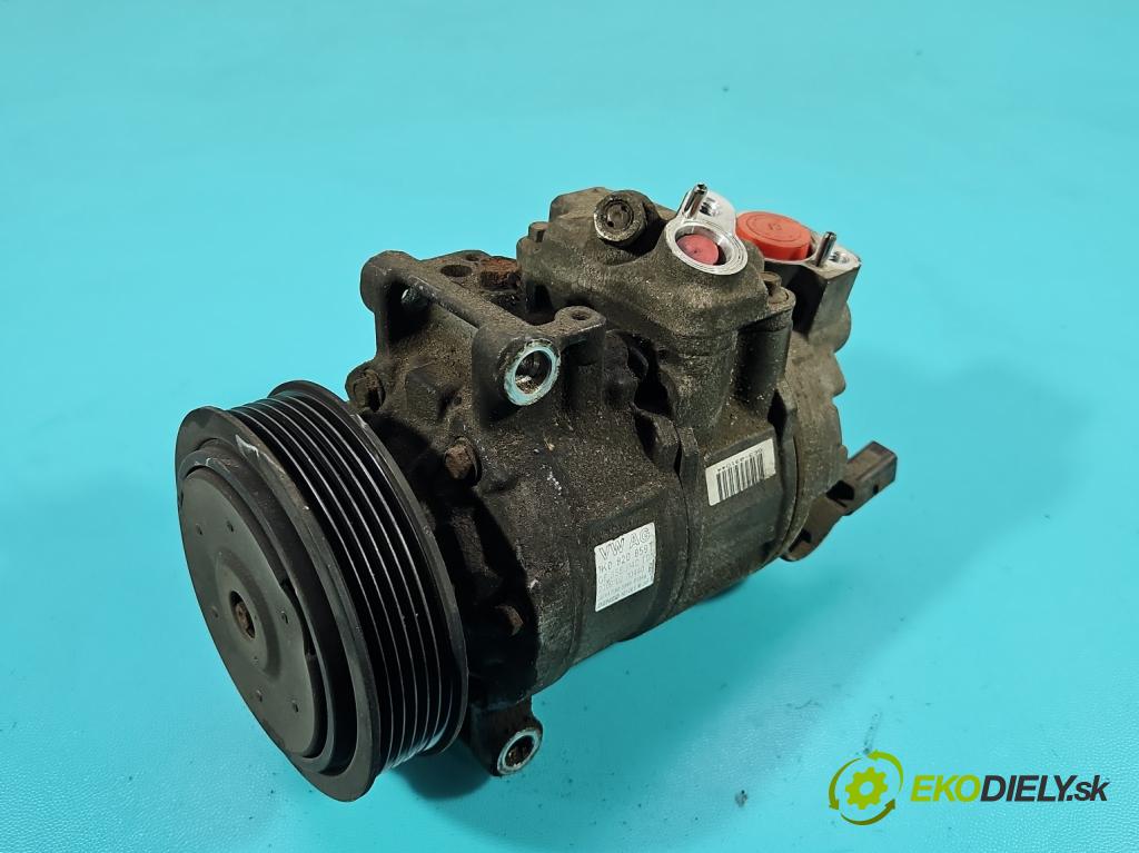Vw Golf VI 2008-2013 1.4 TSI 122 HP manual 90 kW 1390 cm3 5- Kompresor: klimatizácie 1K0820859T (Kompresor klimatizácie)