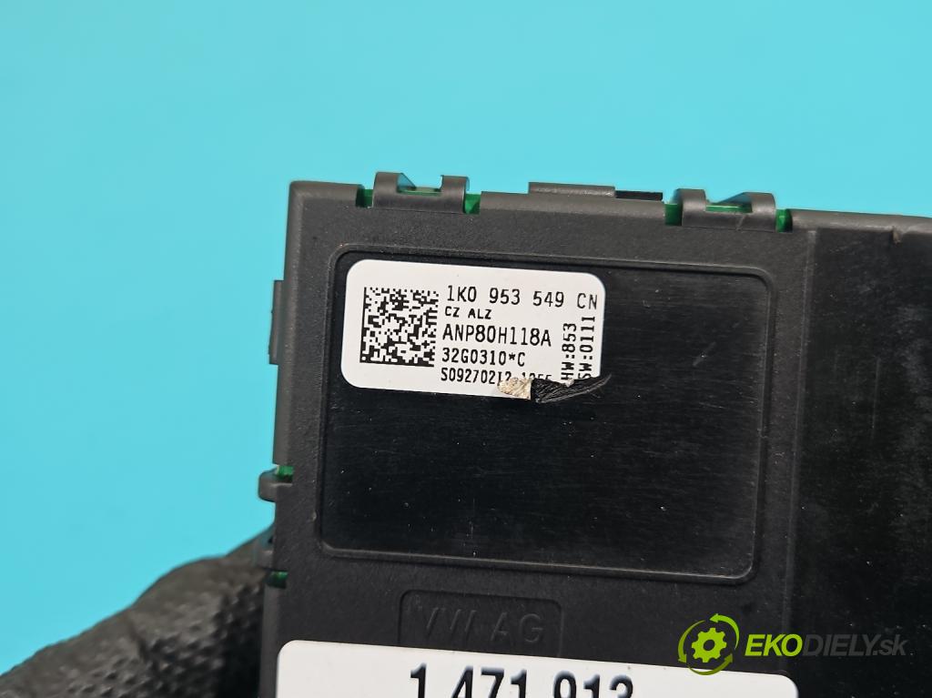 Vw Tiguan I 2007-2016 1.4 TSI 150 HP manual 110 kW 1390 cm3 5- riadiaca jednotka ostatné 1K0953549