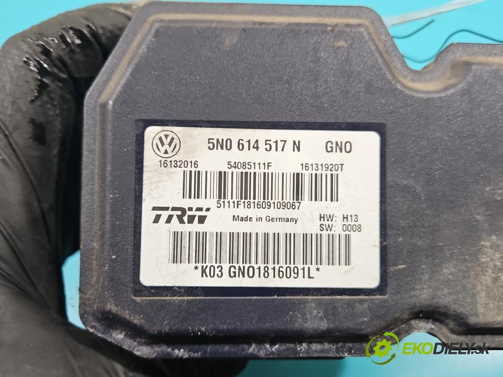 Vw Tiguan I 2007-2016 1.4 TSI 150 HP manual 110 kW 1390 cm3 5- čerpadlo abs 5N0614517N (Pumpa ABS)