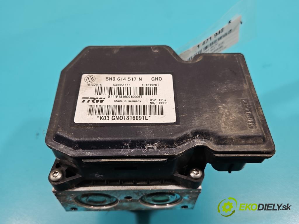 Vw Tiguan I 2007-2016 1.4 TSI 150 HP manual 110 kW 1390 cm3 5- čerpadlo abs 5N0614517N (Pumpa ABS)