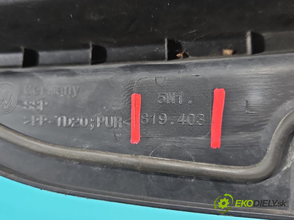 Vw Tiguan I 2007-2016 1.4 TSI 150 HP manual 110 kW 1390 cm3 5- torpédo 5N1819403 (Torpédo (plast pod čelným sklom))