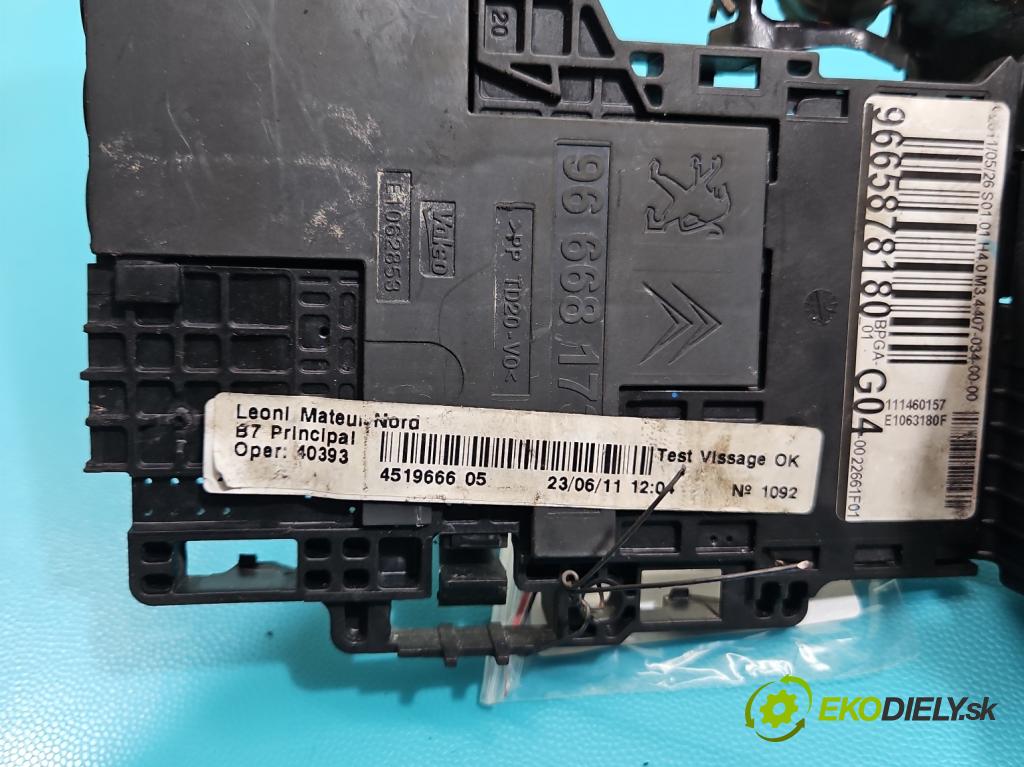 Citroen C4 II 2010-2017 1.6 16V 120 hp manual 88 kW 1598 cm3 5- kontakt plusová 9665878180