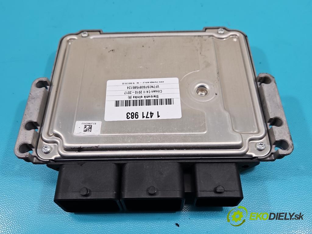 Citroen C4 II 2010-2017 1.6 16V 120 HP manual 88 kW 1598 cm3 5- riadiaca jednotka motora 0261S06472