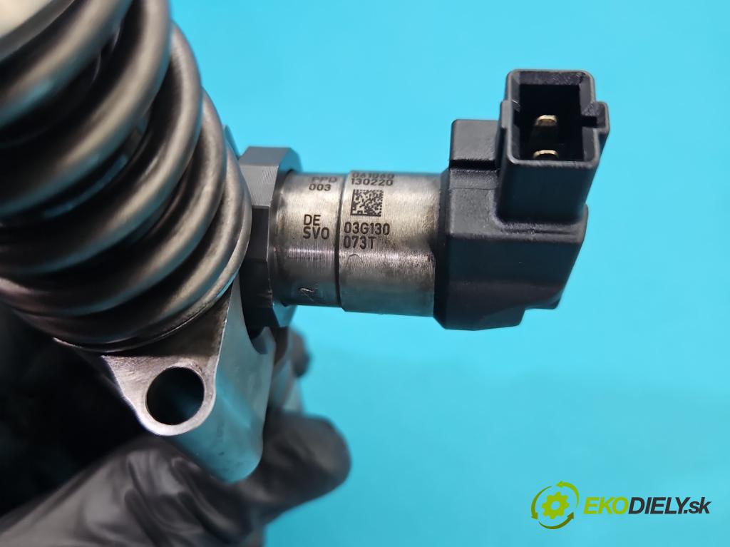 Audi A4 B7 2004-2008 2.0 tdi 170 HP manual 125 kW 1968 cm3 5- vstrekovacie čerpadlo 03G130073T (Vstrekovač paliva)