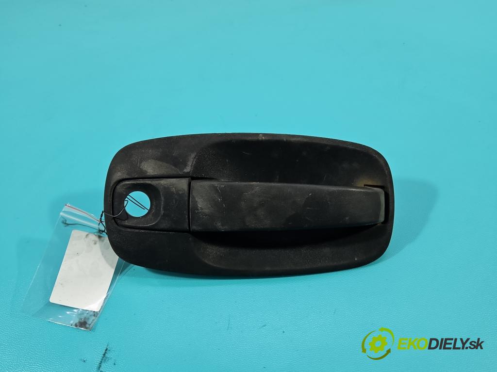 Renault Trafic II 2001-2014 1.9 dci 101 HP manual 74 kW 1870 cm3 5- rukoväť predné ľavé mimo: 8200170625 (Kľučka dverí vonkajšia predná ľavá)