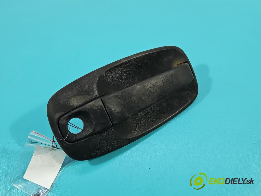 Renault Trafic II 2001-2014 1.9 dci 101 HP manual 74 kW 1870 cm3 5- rukoväť predné ľavé mimo: 8200170625 (Kľučka dverí vonkajšia predná ľavá)