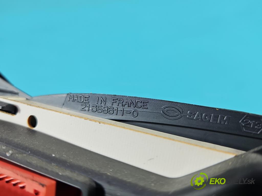 Renault Trafic II 2001-2014 1.9 dci 101 HP manual 74 kW 1870 cm3 5- prístrojovka/ budíky 21660165-2 (Prístrojová doska)