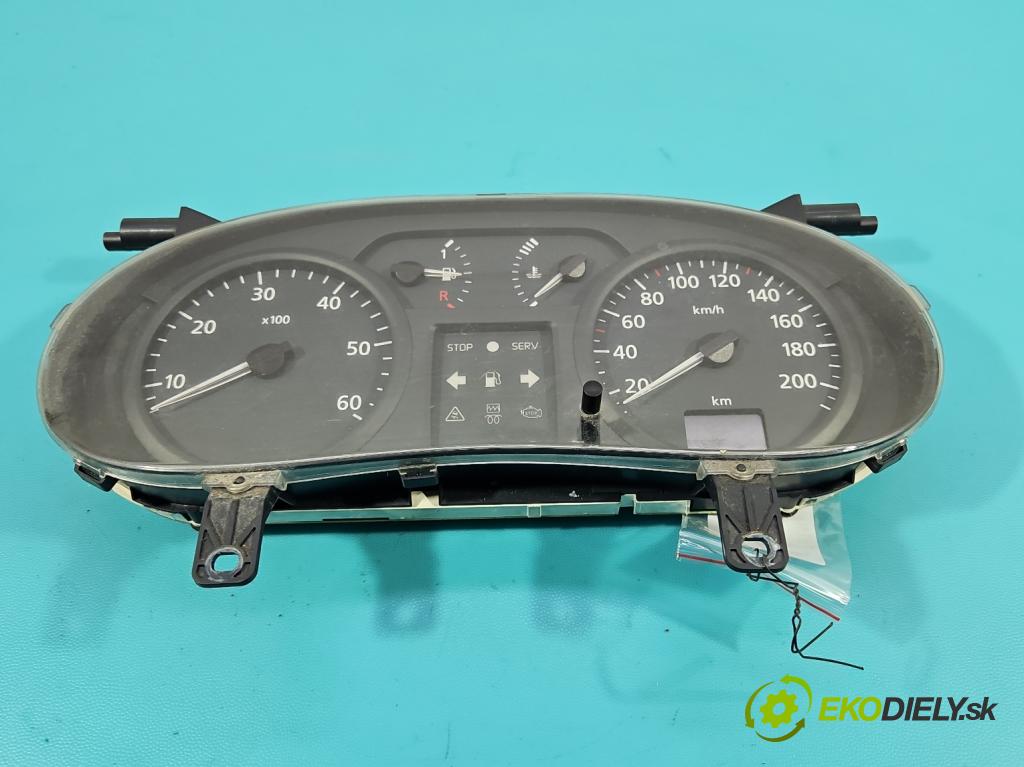 Renault Trafic II 2001-2014 1.9 dci 101 HP manual 74 kW 1870 cm3 5- prístrojovka/ budíky 21660165-2 (Prístrojová doska)