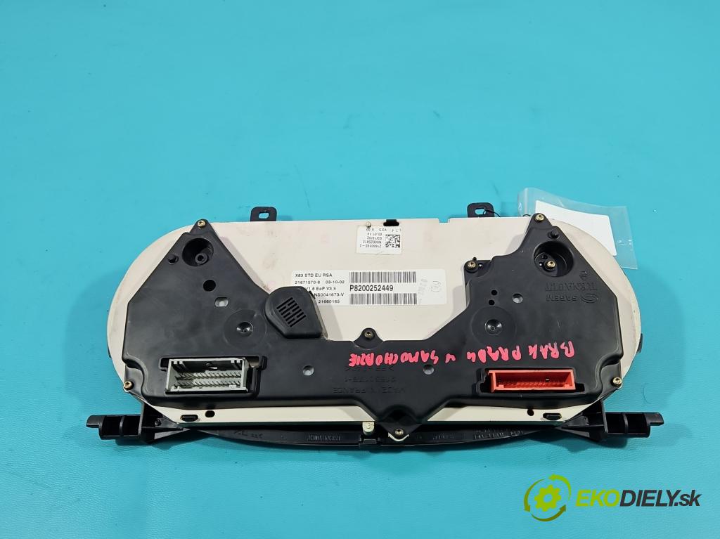 Renault Trafic II 2001-2014 1.9 dci 101 HP manual 74 kW 1870 cm3 5- prístrojovka/ budíky 21660165-2 (Prístrojová doska)