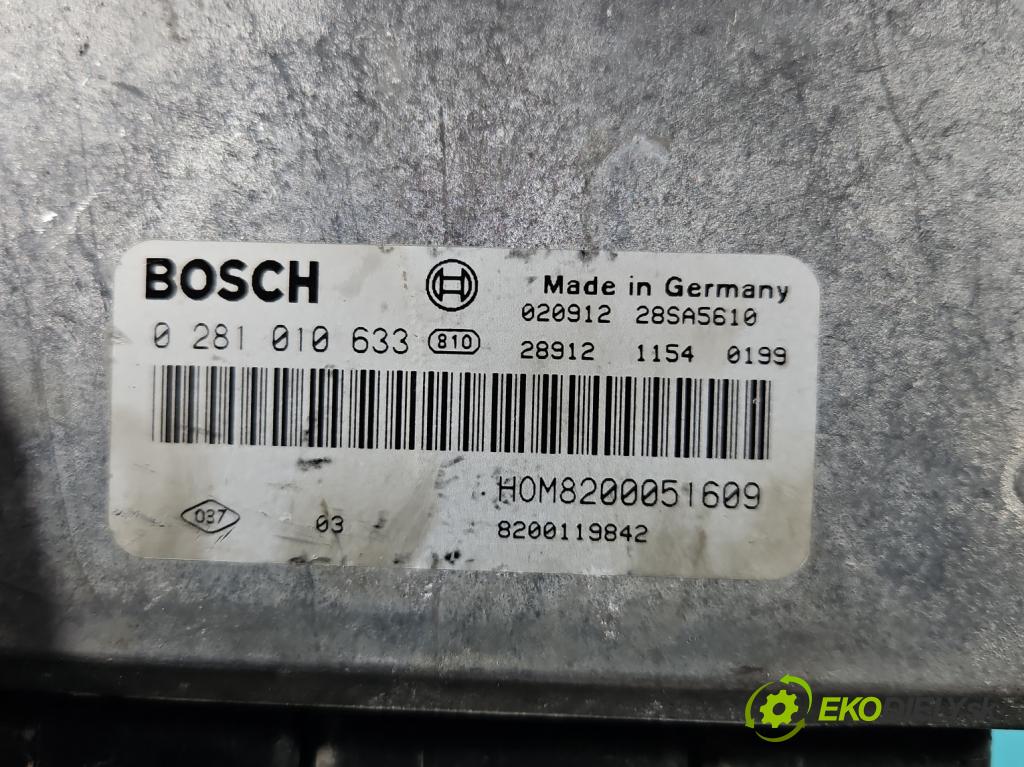 Renault Trafic II 2001-2014 1.9 dci 101 HP manual 74 kW 1870 cm3 5- riadiaca jednotka motora 8200119842