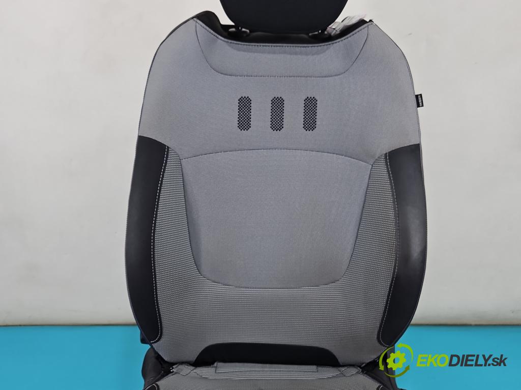 Renault Captur I 2013-2019 0.9 Tce 90 HP manual 66 kW 898 cm3 5- Sedačka ľavý  (Sedadlo)