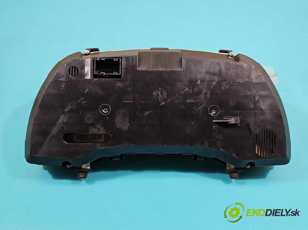 Fiat Punto Grande 1,3.0 jtd 75 HP manual 55 kW 1248 cm3 3- prístrojovka/ budíky 51803089 (Prístrojová doska)