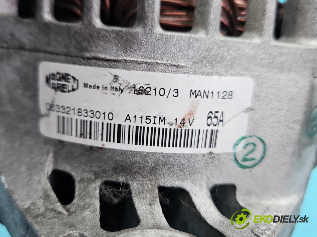 Alfa romeo 147 1.9 jtd 140 HP manual 103 kW 1910 cm3 3- Alternator  (Alternátor)