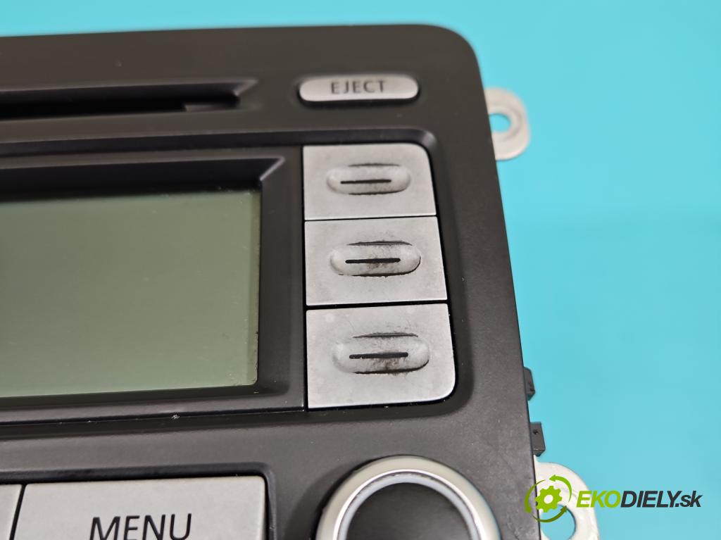 Vw Jetta V 2005-2010 1.9 tdi 105 HP manual 77 kW 1896 cm3 4- Radio originál 1K0035186T