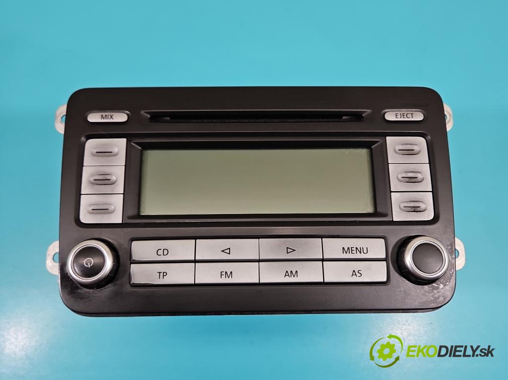 Vw Jetta V 2005-2010 1.9 tdi 105 HP manual 77 kW 1896 cm3 4- Radio originál 1K0035186T